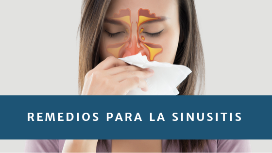 Remedios caseros para la Sinusitis.